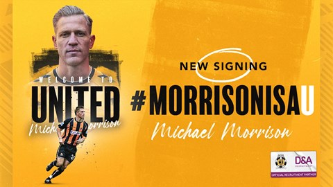 Michael Morrison returns home